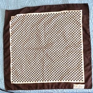 VTG 70's Pierre Cardin Paris namesake square scarf/ neckerchief